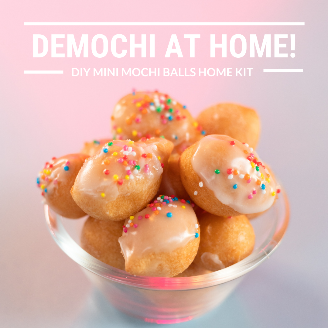DIY Mini Mochi Donut Balls Home kit